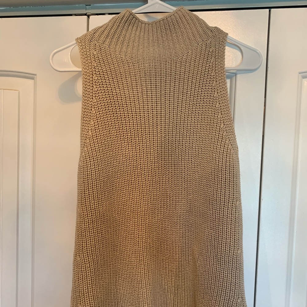 Madewell Mock Neck sweater tank